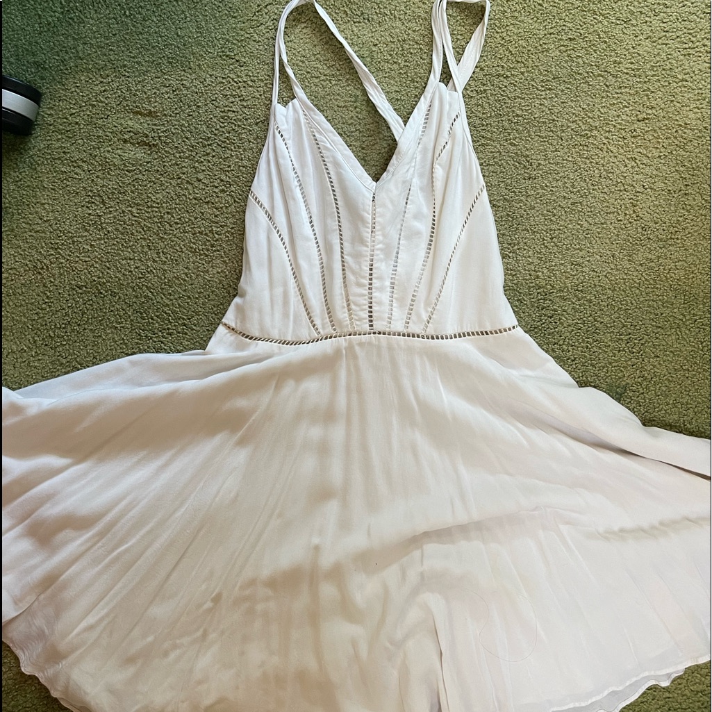 Urban Outfitters, White Dress, Size 8